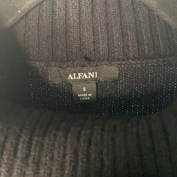 Alfani Dropped-Shoulder Turtleneck Sweater - Picture 5 of 7